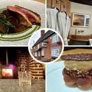 We stayed at The Bull Freehouse in Troston and tried their January tasting menu