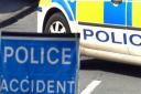 A section of the A12 was experiencing delays following a car crash earlier today