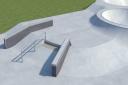 Images of the proposed new skatepark in Brandon
