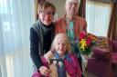 Gladys Jenkins celebrates her 100th birthday.