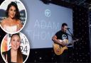 Adam Thomas has been chosen to perform on the main stage at a festival alongside music legends Jessie Ware and Spice Girl Mel C (inset)