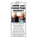 JOHN AND CHRISTINE HARVEY