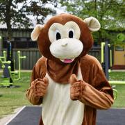 Fast and Furious George is throwing down the challenge to other mascots ahead of the Suffolk Show mascot race.