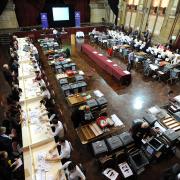 The election count at Ipswich starts soon after the polling stations close at 10pm.