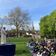 Christchurch Park filled with people on Wednesday for Ipswich's first ever Eid Al Fitr.