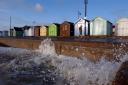 Flood alerts have been issued for Felixstowe