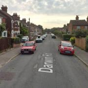 A man was assaulted  by three people on a road in Ipswich earlier this week