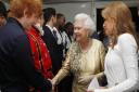 Ed Sheeran met Queen Elizabeth II backstage at The Diamond Jubilee Concert