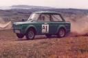 Allen Symonds racing the Hillman Imp at a dry and dusty Autocross near Weymouth. Picture: Allen Symonds