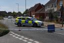 The scene of a fatal stabbing in Lowestoft Picture: SONYA DUNCAN