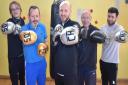 Two students from Suffolk New College are helping to fight back against Parkinsons through boxing