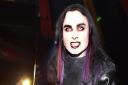 Cradle of Filth's upcoming Russian tour has been cancelled. Pictured is lead singer Dani Filth, from Ipswich