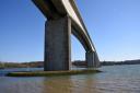 The Orwell Bridge will be closing for four hours this afternoon Picture: CHARLOTTE BOND