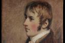 A portrait of John Constable in 1796, at the age of 20, by Daniel Gardner, on loan from the V&A