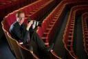 Photographer Mike Kwasniak in the auditorium at the New Wolsey Theatre in Ipswich