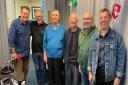 Foz reunited with HRI legends John Alborough, Peter Robinson, Bernie Ulph, Jonathan Murphy and Paul Brown.