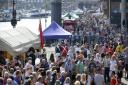 Crowds fill up the Ipswich Waterfront for the Ipswich Maritime Festival on last year