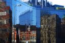 Reflections of Willis in Princes Street
