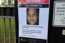 Posters asking for the public's help in the Dean Stansby murder investigation were put up in the Ancaster Road area of Ipswich.