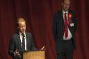 Outgoing MP Ben Gummer says a few words after the announcement of the result
. Picture: ASHLEY PICKERING