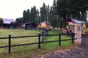 The outbuilding fire off the old A12