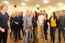 Ipswich Operatic and Dramatic Society in rehearsal for Oklahoma.  Photos: Lucy Taylor