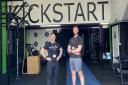 Dario Ruma and Alex Welham, the Kickstart Gym owners