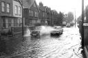 Burrell Road, Ipswich, during the flood of August 1977