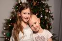 Evelyn Finley, seven, has decided to donate her hair to the Little Princess Trust and raise money for Alopecia UK to support her sister who has the condition