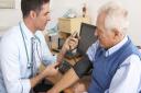 A generic photo of a doctor taking a mature man's blood pressure. 

PA Photo/Thinkstockphotos.