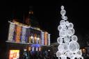 Thousands of people came to the the Ipswich Christmas lights switch on in the Corn Hill in 2012