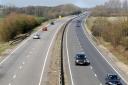 The A14 will be closed for concrete resurfacing works