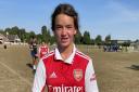 Sophie Brown O\'Shea has got into the Arsenal Women\'s Academy