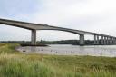 A temporary speed restriction will remain in place on the Orwell Bridge