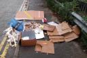 Fly-tipping is on the rise in Ipswich, figures have revealed (file photo)