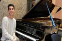 Mohammad is a talented young musician living at a hotel on the outskirts of Ipswich. Image: Cad Taylor