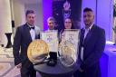 The head chef of the Chequers Indian Lounge has just won two prestigious awards. Pictured L-R: Nasir Jilani.