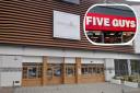 Five Guys will open in the former Dough&Co in Cardinal Park in Ipswich