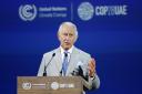 The King addressed the World Climate Action Summit at Cop28 in Dubai (Chris Jackson/PA)