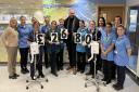 Whip Street Motors has donated £2,680 to Ipswich Hospital's oncology unit