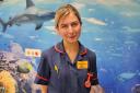 Lucy Broom is Ipswich Hospital's first Roald Dahl nurse.