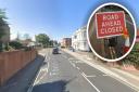 Foxhall Road in Ipswich will be closed overnights