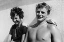 Mark Ling's parents, Jackie and John, at Broomhill Pool in 1960.