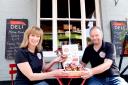 Lynn and Steve Tricker from Truly Traceable, whose sausage rolls will feature on Love Your Weekend with Alan Titchmarsh this weekend