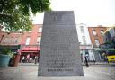 The memorial to the victims of the Dublin and Monaghan bombs (Niall Carson/PA)