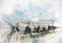 The proposed new aquatics centre in Portman Road