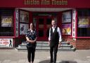 Wayne Burns, manager of Leiston Film Theatre, pictured with assistant manager Becky Nichols