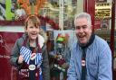 5-year-old Zac Bloomfield who made friends with John Foxlow, a manager from Timpson on Tavern Street in Ipswich.