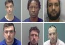 A number of criminals have been jailed in Suffolk this month