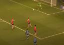 Bersant Celina chips the Crewe keeper to score a wonder goal in Ipswich Town's 2-1 win yesterday